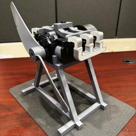 142cc Flat 6 Engine Model (Assembled)