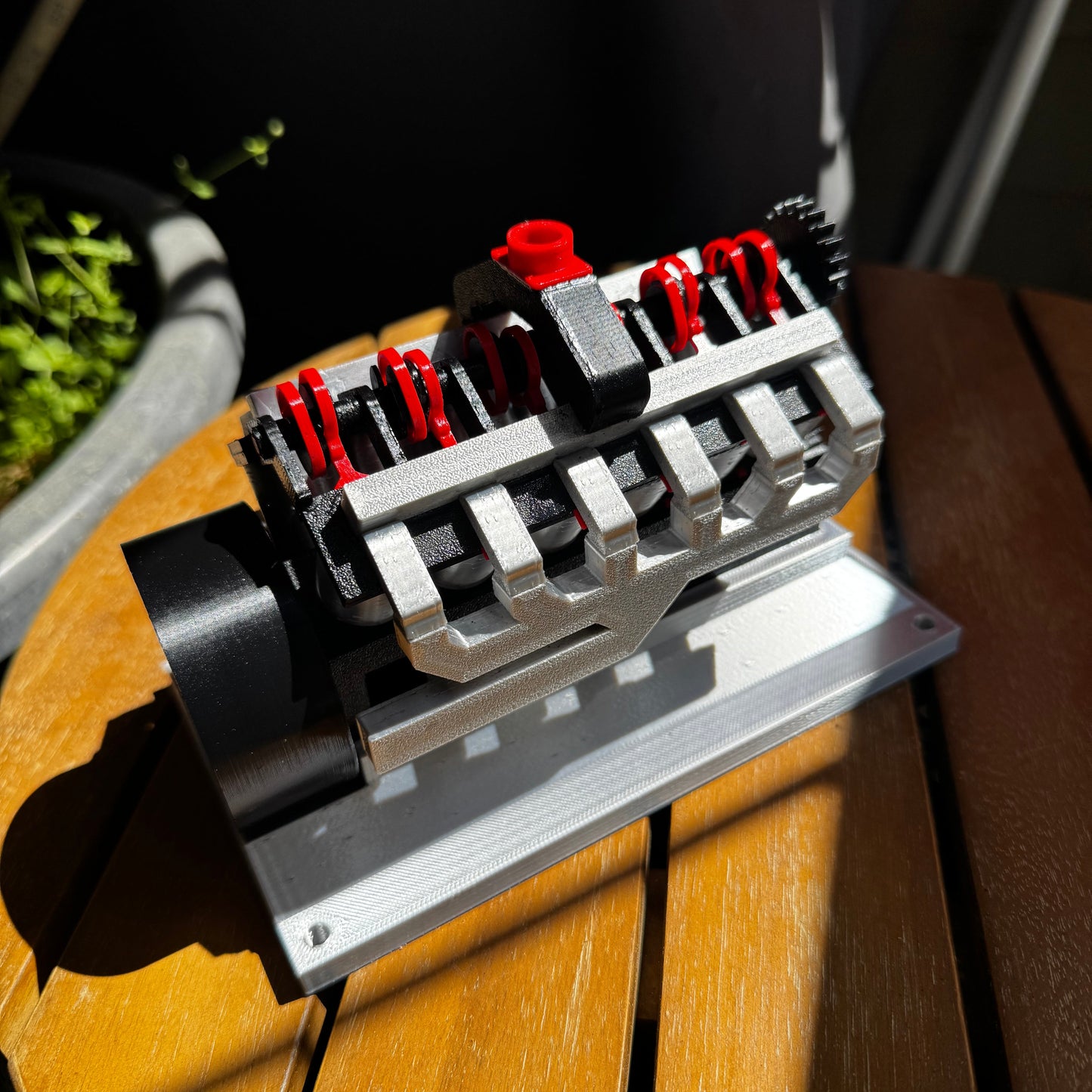 Miniature V12 Air Engine (Assembled)