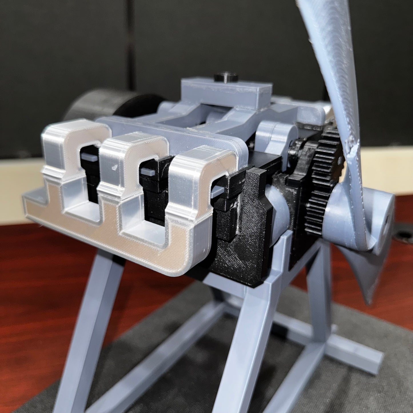 142cc Flat 6 Engine Model (Assembled)
