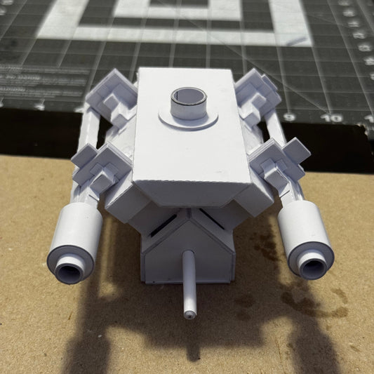 Motor de aire V4 Modelo de papel – Kit de plantilla precortada de 23 páginas
