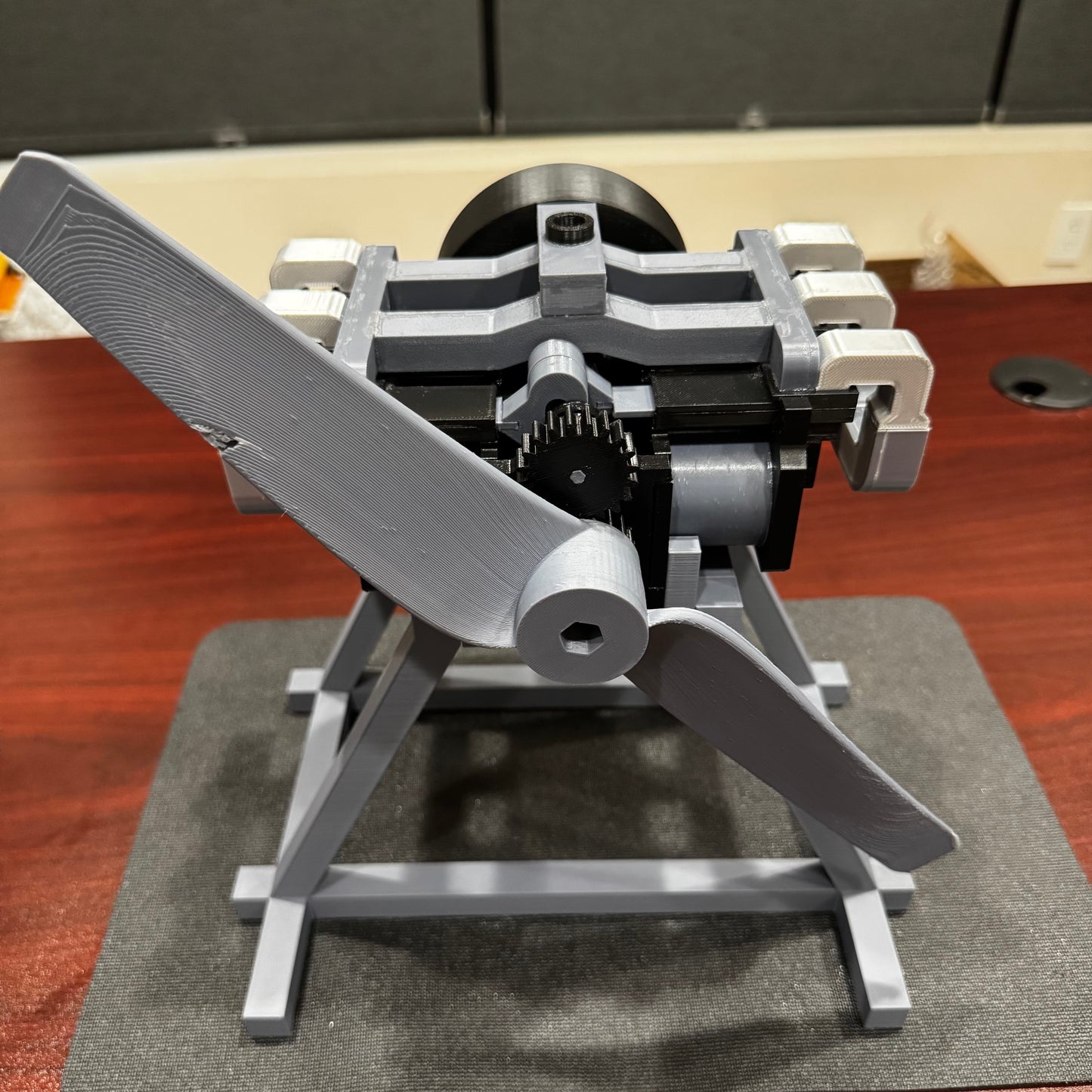 142cc Flat 6 Engine Model (Assembled)