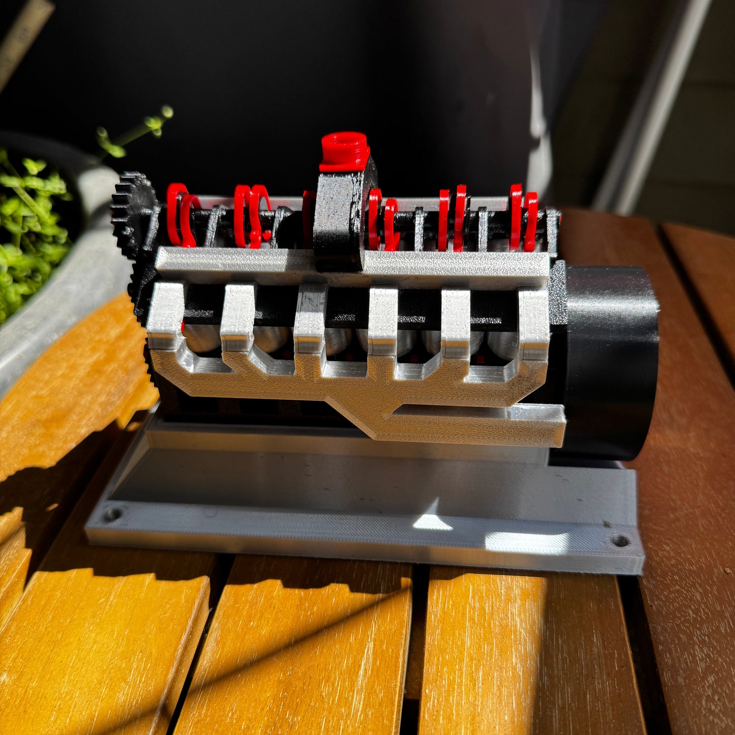 Miniature V12 Air Engine (Assembled)