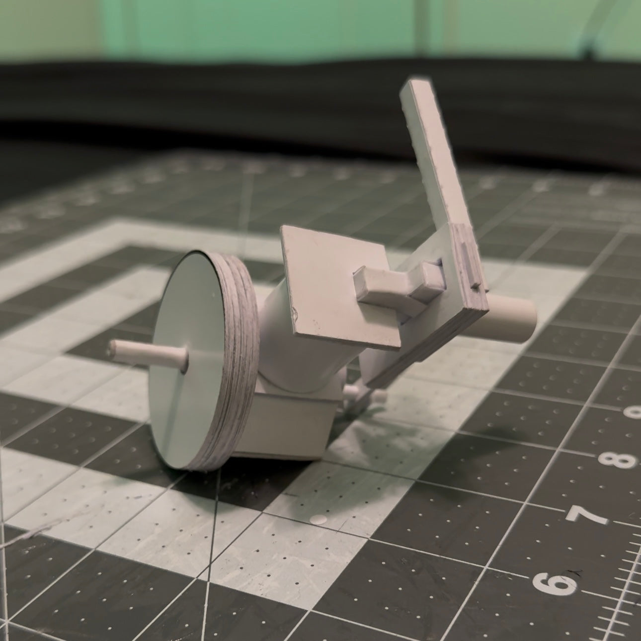 Single Cylinder DIY Model PDF (Printable Template)
