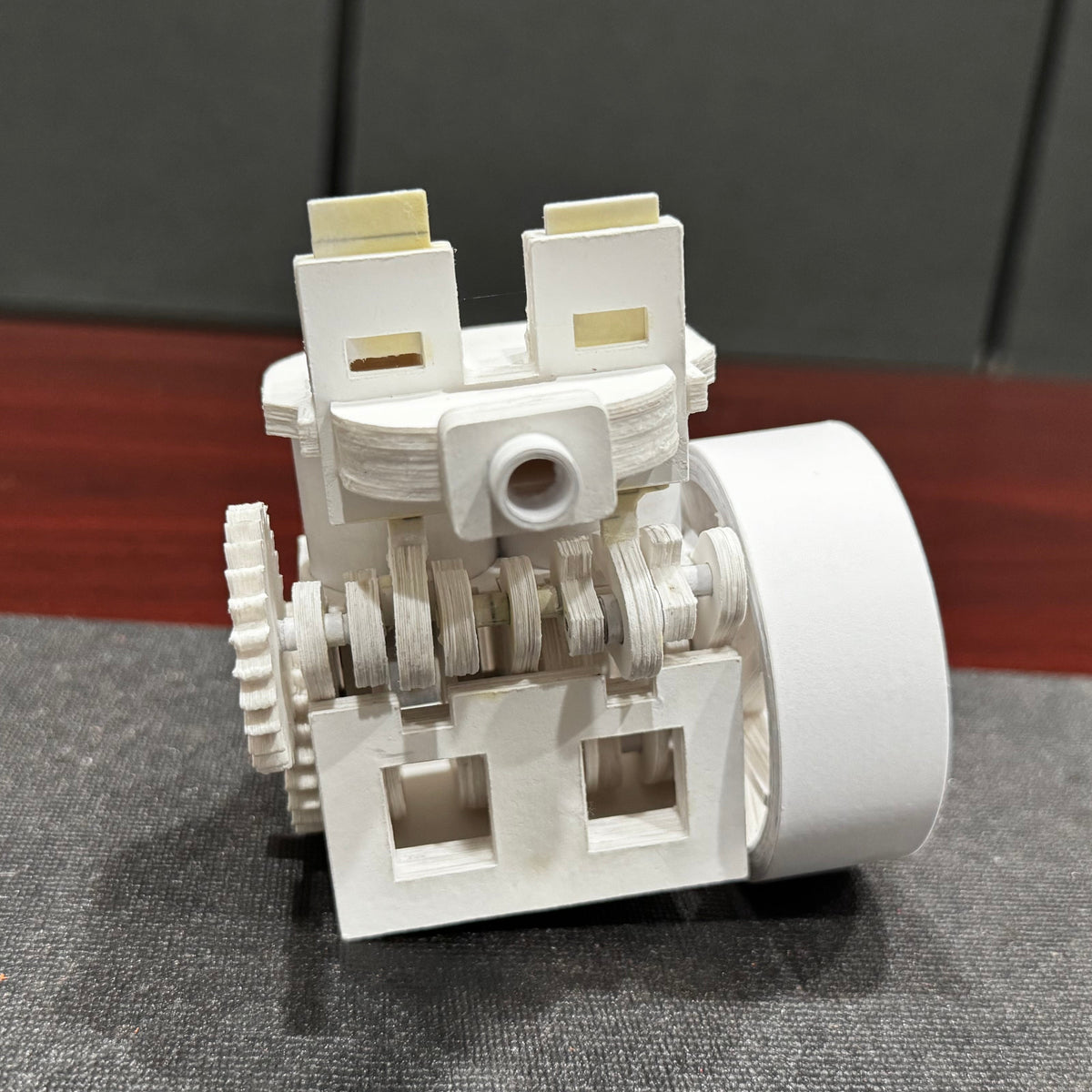 Inline Twin Paper Engine PDF Template