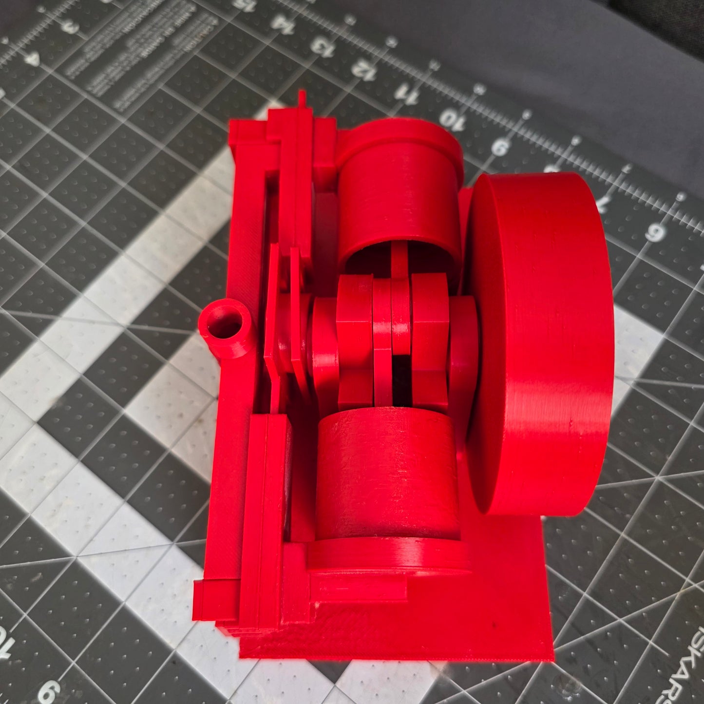 Flat Twin Compressed Air Engine