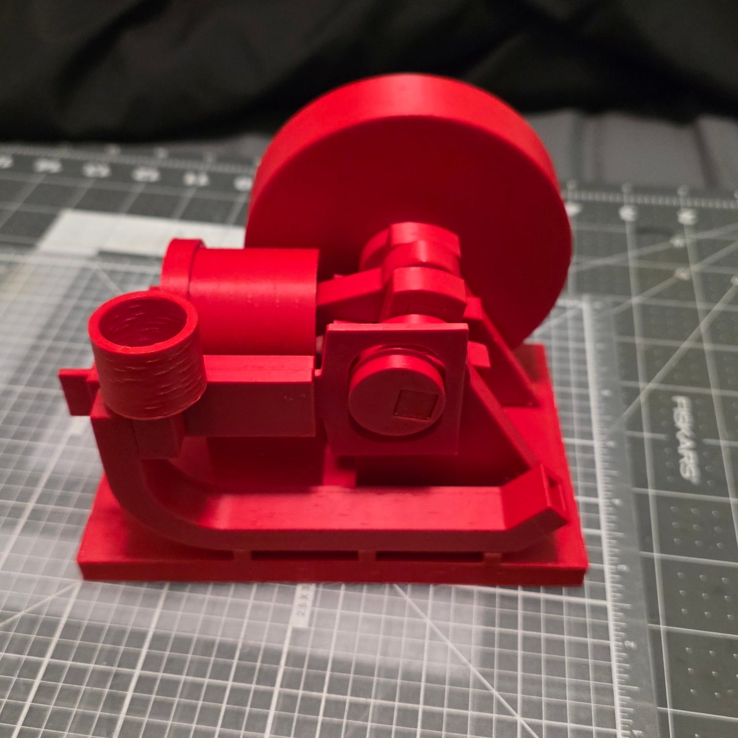 Single Cylinder Air Engine Horizontal Shaft