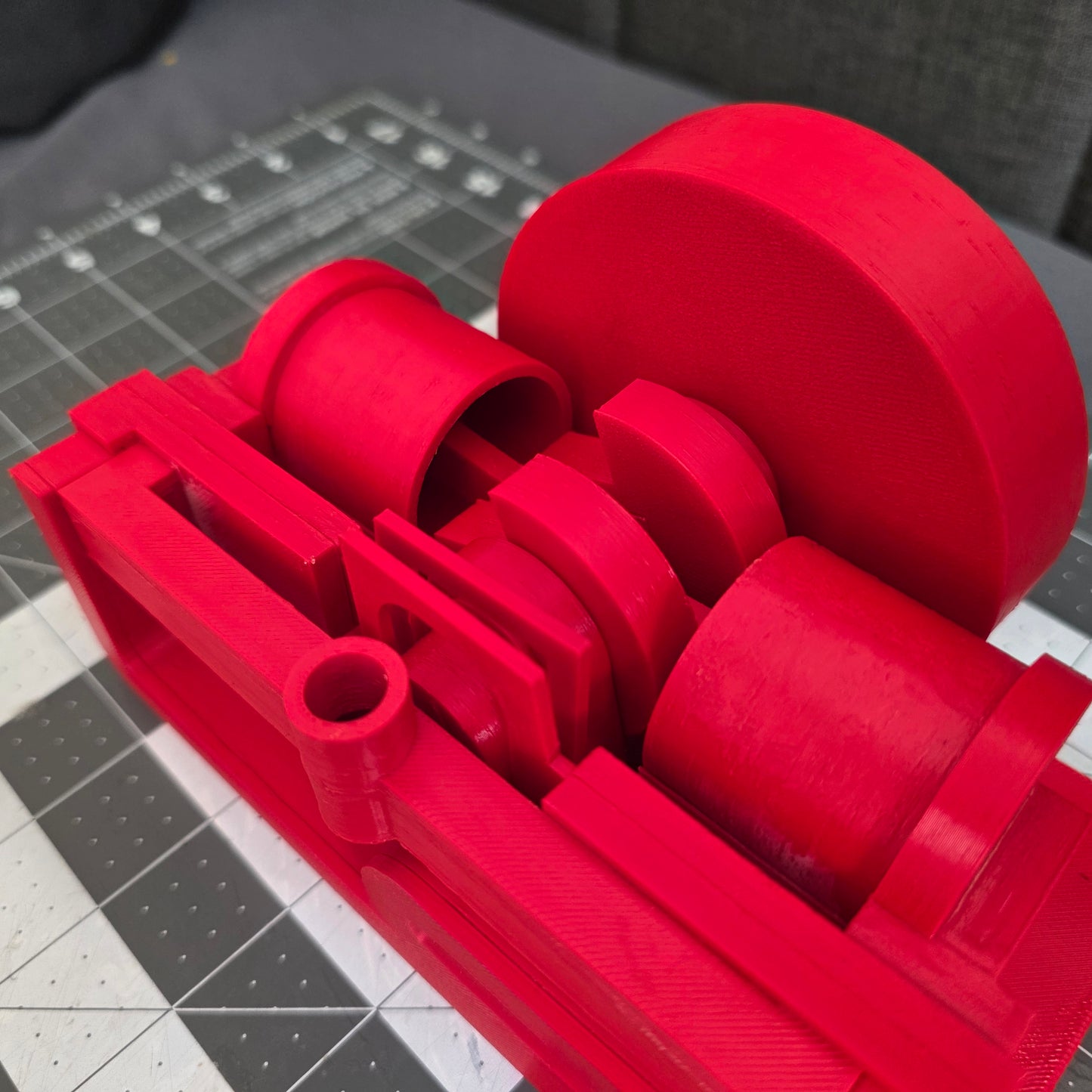 Flat Twin Compressed Air Engine