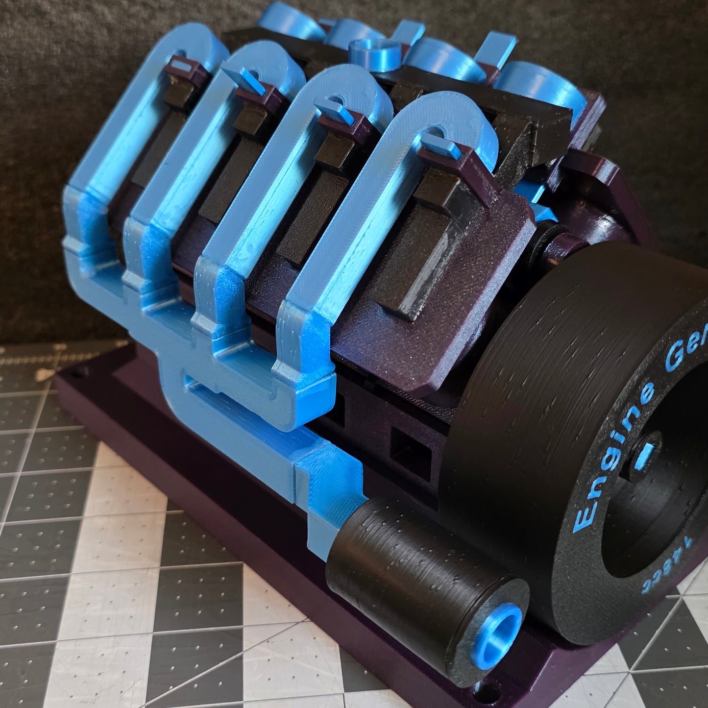 148cc V8 Engine (Assembled)