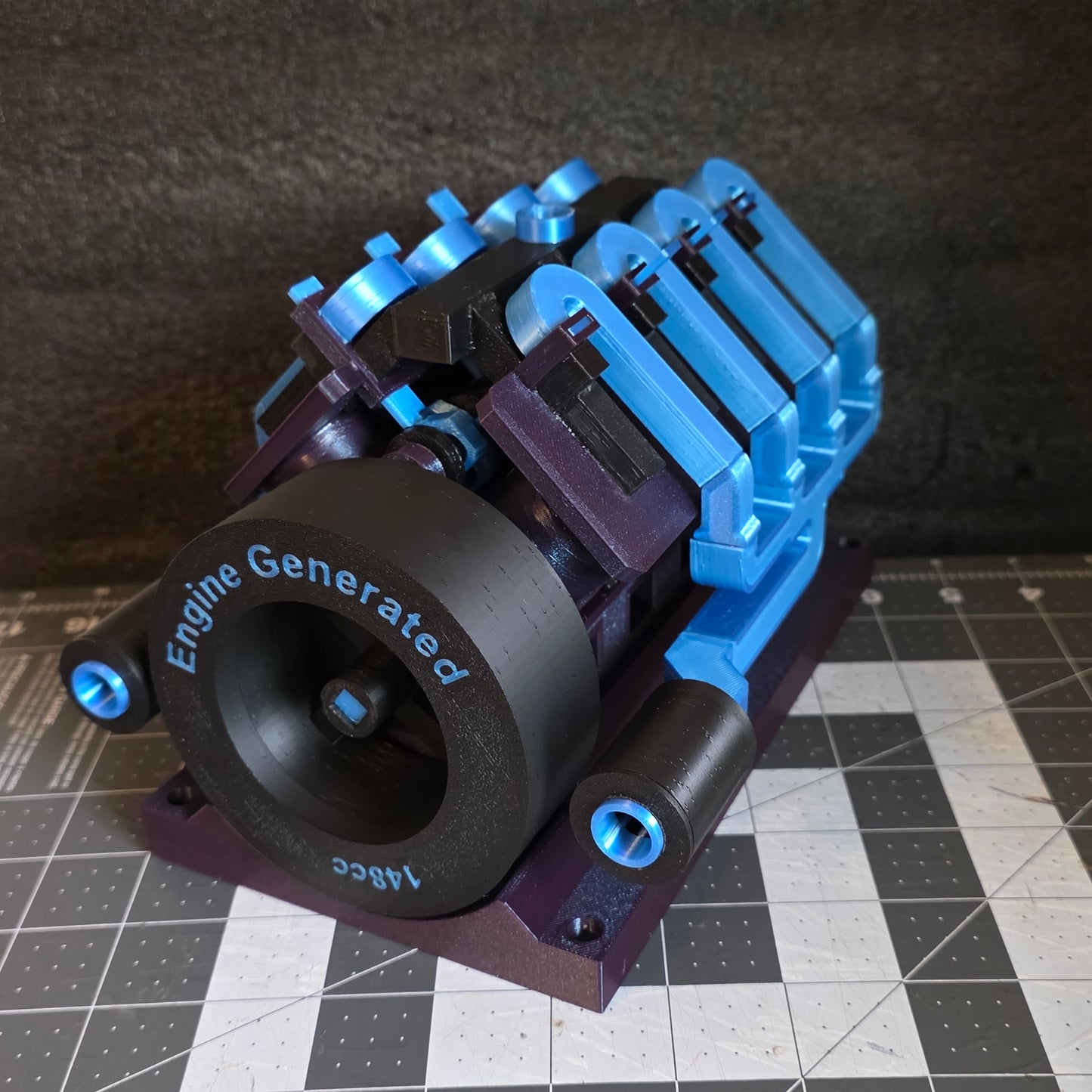 148cc V8 Engine (Assembled)